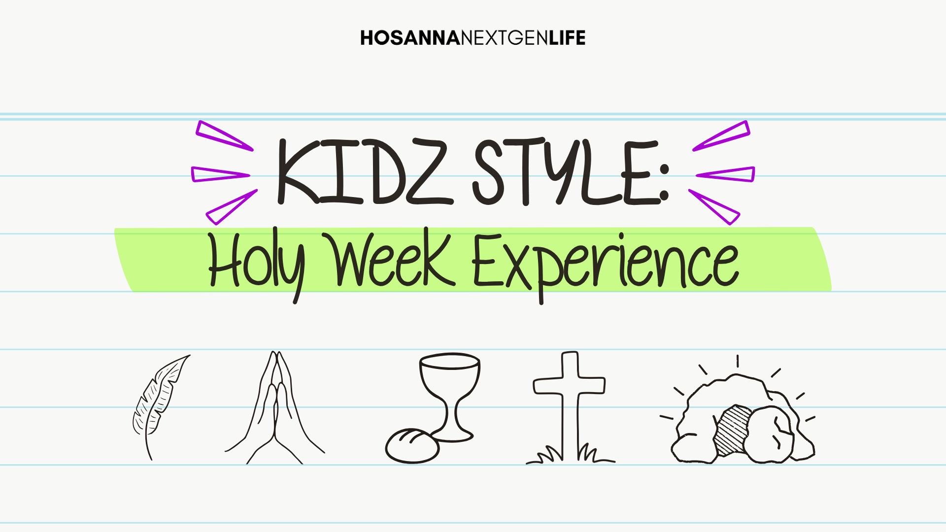 Holy Week Kids Style Worship 2026